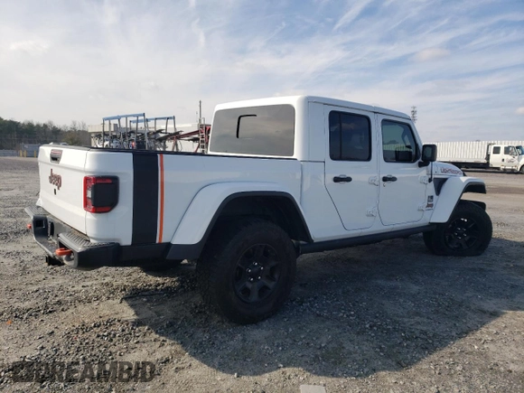 2021 Jeep Gladiator Mojave z VIN 1C6JJTEG6ML559637, wystawiony jako Copart lot #44196855 z przebiegiem 70 015 mil mil oraz Szkoda całkowita • Salvage title. Historia ofert i sprzedaży dostępna na DreamBid. Obrazek 3.
