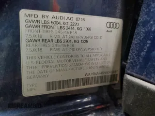 2017 Audi allroad Prestige with VIN WA19NAF45HA045847, listed as a Copart auction lot 46827515 with 87,689 mi miles and Salvage Title. Bid and sale history available at carsss.com. Image 13.
