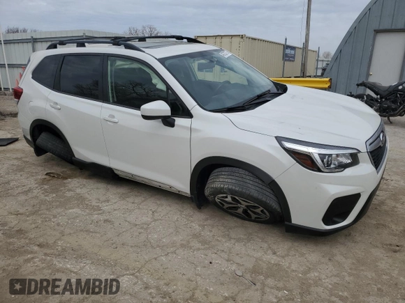 2019 Subaru Forester Premium with VIN JF2SKAGC6KH536286, listed as a Copart auction lot 49733775 with 77,573 mi miles and Salvage Title. Bid and sale history available at carsss.com. Image 4.