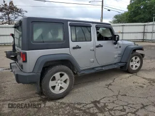 2016 Jeep Wrangler Unlimited Sport RHD with VIN 1C4BJWKG8GL122066, listed as a Copart auction lot 60637855 with Not provided miles and Salvage title. Bid and sale history available at DreamBid. Image 3.