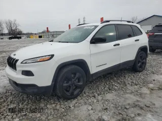 2017 Jeep Cherokee Sport z VIN 1C4PJLAS1HW667195, wystawiony jako Copart lot #42612245 z przebiegiem 129 108 mil mil oraz Szkoda całkowita • Salvage title. Historia ofert i sprzedaży dostępna na DreamBid. Obrazek 1.