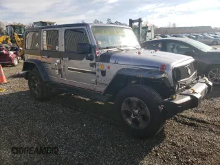 2018 Jeep Wrangler JK Unlimited Altitude with VIN 1C4BJWEGXJL936447, listed as a Copart auction lot 82546004 with 150,053 mi miles and Salvage Title. Bid and sale history available at carsss.com. Image 4.