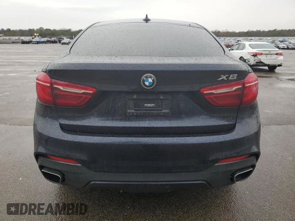 2018 BMW X6 xDrive35i with VIN 5UXKU2C55J0X51434, listed as a Copart auction lot 39094664 with 45,417 mi miles. Bid and sale history available at carsss.com. Image 6.