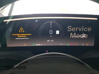 2022 Lucid Air Grand Touring with VIN 50EA1GBA8NA001314, listed as a Copart auction lot 48794005 with 37,092 mi miles and Salvage Title. Bid and sale history available at carsss.com. Image 9.
