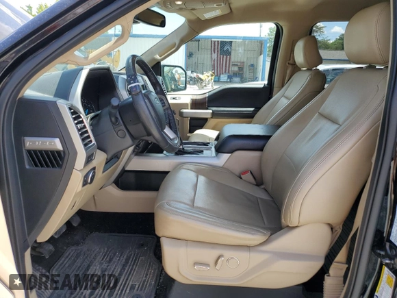 2016 Ford F-150 XLT with VIN 1FTEW1EF2GFD48946, listed as a Copart auction lot 58055625 with 210,368 mi miles and Salvage title. Bid and sale history available at DreamBid. Image 7.