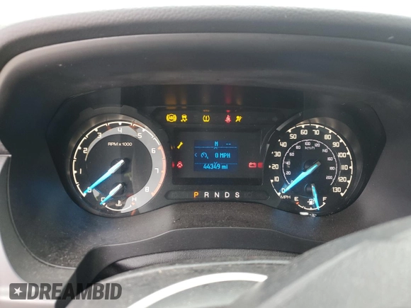 2019 Ford Ranger XL with VIN 1FTER1FH1KLB05050, listed as a Copart auction lot 43399975 with 44,349 mi miles and Salvage Title. Bid and sale history available at DreamBid. Image 9.