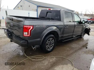 2016 Ford F-150 XLT with VIN 1FTEW1EF5GKE94068, listed as a Copart auction lot 74152453 with 150,331 mi miles and Salvage Title. Bid and sale history available at carsss.com. Image 3.