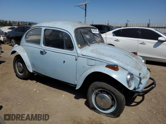 1969 Volkswagen Beetle z VIN 119467543, wystawiony jako Copart lot #59442045 z przebiegiem 9 895 mil mil oraz Czysty tytuł • Clean title. Historia ofert i sprzedaży dostępna na DreamBid. Obrazek 4.