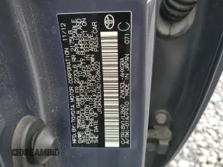 2013 Toyota Prius One with VIN JTDKN3DU4D1628622, listed as a Copart auction lot 52048235 with 166,172 mi miles and Salvage Title. Bid and sale history available at carsss.com. Image 14.