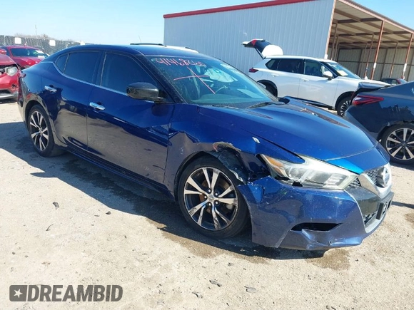 2016 Nissan Maxima SR with VIN 1N4AA6AP6GC398426, listed as a IAAI auction lot 41468260 with 153,716 mi miles and . Bid and sale history available at DreamBid. Image 1.