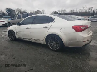 2014 Kia Cadenza Premium with VIN KNALN4D76E5148948, listed as a Copart auction lot 84216514 with 164,612 mi miles and Salvage Title. Bid and sale history available at carsss.com. Image 2.