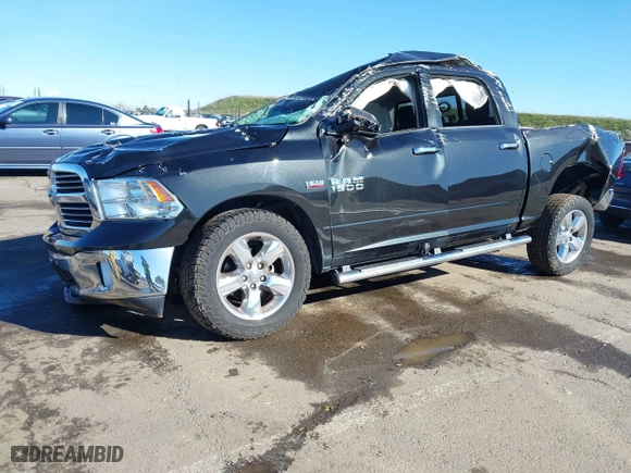 2017 Ram 1500 Big Horn with VIN 1C6RR7LT7HS627006, listed as a IAAI auction lot 41627015 with 82,034 mi miles. Bid and sale history available at carsss.com. Image 17.