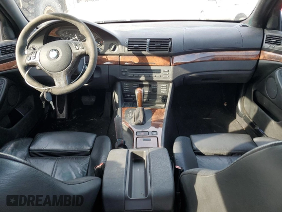 2003 BMW 5 Series 540iA with VIN WBADN63493GN88607, listed as a Copart auction lot 87657055 with 134,053 mi miles and Salvage Title. Bid and sale history available at carsss.com. Image 8.