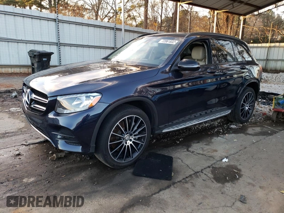2016 Mercedes-Benz GLC with VIN WDC0G4JB6GF106165, listed as a Copart auction lot 72861832 with 62,864 mi miles. Bid and sale history available at carsss.com. Image 1.