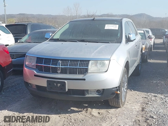 2009 Lincoln MKX with VIN 2LMDU68CX9BJ09620, listed as a IAAI auction lot 41544070 with 193,577 mi miles. Bid and sale history available at carsss.com. Image 6.