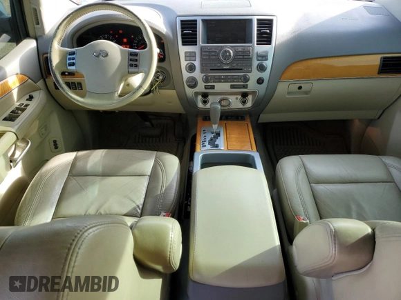 2009 Infiniti QX56 with VIN 5N3AA08C59N901495, listed as a Copart auction lot 78002924 with 127,879 mi miles and Salvage Title. Bid and sale history available at carsss.com. Image 8.