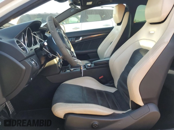 2015 Mercedes-Benz C-Class C 63 AMG with VIN WDDGJ7HB2FG367790, listed as a Copart auction lot 42777815 with 89,816 mi miles and Salvage Title. Bid and sale history available at carsss.com. Image 7.