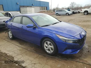 2023 Hyundai Elantra SE with VIN KMHLL4AG2PU455874, listed as a Copart auction lot 53378965 with 24,100 mi miles and Non Repairable. Bid and sale history available at DreamBid. Image 4.