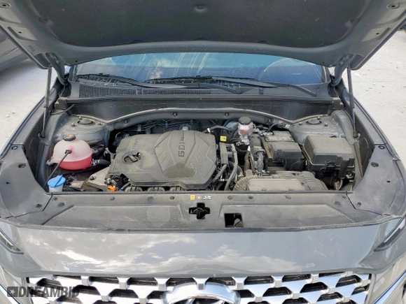 2022 Hyundai Santa Fe SEL with VIN 5NMS24AJ4NH376404, listed as a Copart auction lot 49858405 with 21,392 mi miles and Salvage Title. Bid and sale history available at carsss.com. Image 12.