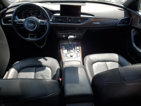 2015 Audi A6 Premium Plus with VIN WAUGFAFCXFN021824, listed as a Copart auction lot 60576435 with 164,019 mi miles and Clean title. Bid and sale history available at DreamBid. Image 8.