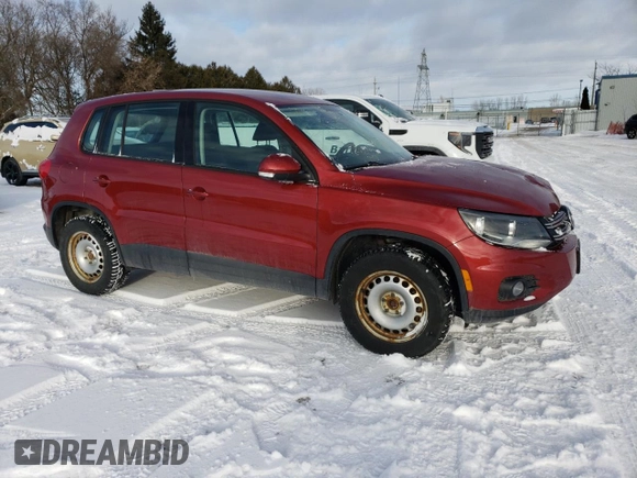 2016 Volkswagen Tiguan with VIN WVGHV7AX6GW064295, listed as a Copart auction lot 87358164 with 248,891 mi miles and Salvage title. Bid and sale history available at DreamBid. Image 4.