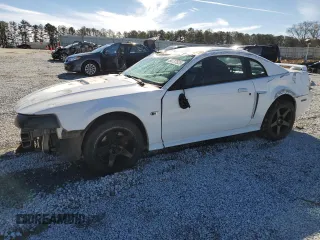 2002 Ford Mustang GT Deluxe z VIN 1FAFP42X52F200983, wystawiony jako Copart lot #42567245 z przebiegiem 228 620 mil mil oraz Szkody całkowita. Historia ofert i sprzedaży dostępna na DreamBid. Obrazek 1.