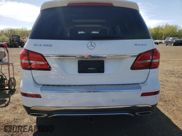 2018 Mercedes-Benz GLS 450 с VIN 4JGDF6EE8JB043414, выставлен на аукционе Copart как лот 54758295 с пробегом 135 990 миль миль и Списание • Salvage title. История ставок и продаж доступна на DreamBid. Изображение 6.