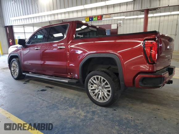 2020 GMC Sierra 1500 Denali with VIN 1GTU9FED3LZ324811, listed as a Copart auction lot 57488515 with 79,018 mi miles and Salvage title. Bid and sale history available at DreamBid. Image 2.