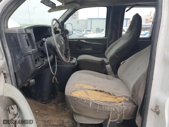 2013 Chevrolet Express Passenger LT with VIN 1GAZG1FG9D1143678, listed as a Copart auction lot 51053295 with 0 mi miles and Clean Title. Bid and sale history available at carsss.com. Image 7.