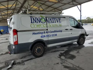 2017 Ford Transit with VIN 1FTYE1YM3HKA15433, listed as a Copart auction lot 80640624 with 191,235 mi miles and Salvage title. Bid and sale history available at DreamBid. Image 3.