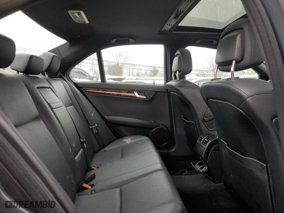 2012 Mercedes-Benz C-Class C 250 Sport with VIN WDDGF4HB1CA615901, listed as a Copart auction lot 45656425 with 151,150 mi miles and Salvage Title. Bid and sale history available at carsss.com. Image 10.