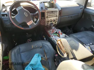 2004 Infiniti QX56 with VIN 5N3AA08CX4N806343, listed as a Copart auction lot 78812934 with 0 mi miles and Salvage Title. Bid and sale history available at carsss.com. Image 8.