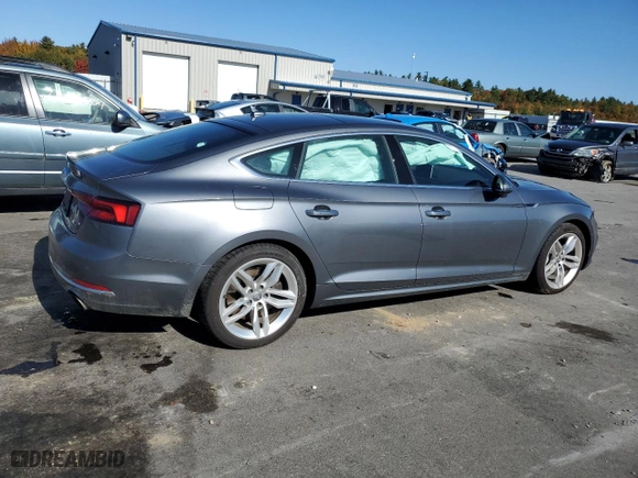 2019 Audi A5 Sportback Premium Plus with VIN WAUBNCF52KA022929, listed as a Copart auction lot 75906104 with NaN miles and Salvage Title. Bid and sale history available at carsss.com. Image 3.