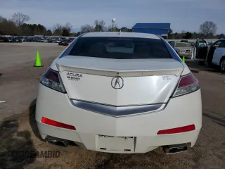 2010 Acura TL Tech with VIN 19UUA8F50AA011092, listed as a Copart auction lot 45583425 with 125,041 mi miles and Salvage Title. Bid and sale history available at carsss.com. Image 6.