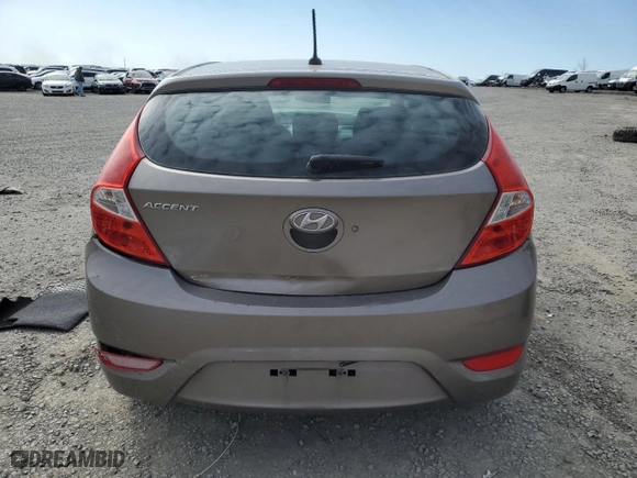 2014 Hyundai Accent GS with VIN KMHCT5AE6EU150119, listed as a Copart auction lot 47365495 with 0 mi miles and Salvage Title. Bid and sale history available at carsss.com. Image 6.
