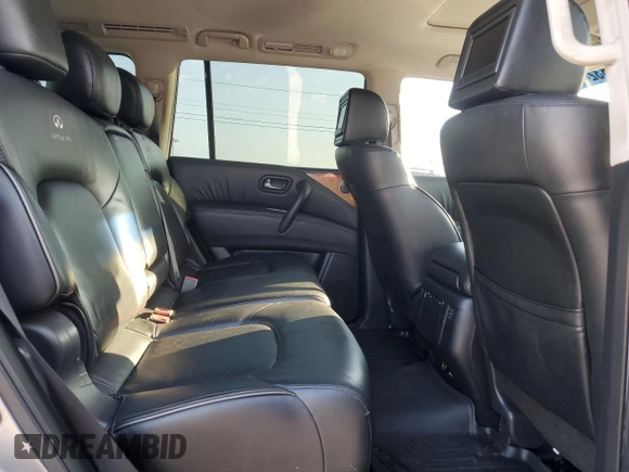 2012 Infiniti QX56 8-passenger with VIN JN8AZ2ND3C9715506, listed as a Copart auction lot 68324314 with 173,222 mi miles and Non Repairable. Bid and sale history available at carsss.com. Image 12.