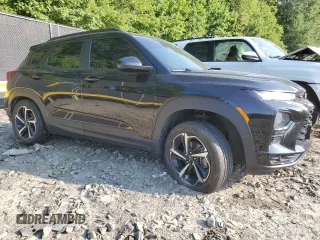 2022 Chevrolet TrailBlazer RS with VIN KL79MUSL5NB082536, listed as a Copart auction lot 64905334 with 35,872 mi miles and Salvage Title. Bid and sale history available at DreamBid. Image 4.