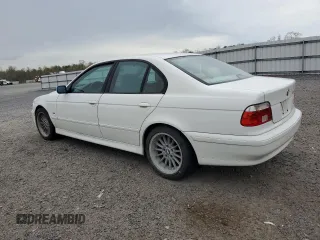 2002 BMW 5 Series 540i with VIN WBADN53412GF70694, listed as a Copart auction lot 52084955 with 183,396 mi miles and Clean Title. Bid and sale history available at carsss.com. Image 2.