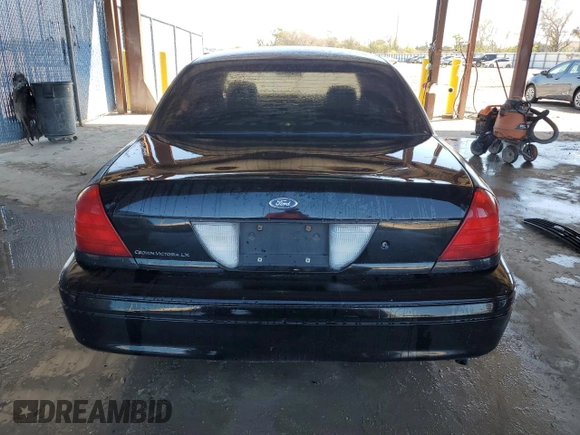 2003 Ford Police Interceptor Street Appear with VIN 2FAHP71W63X181563, listed as a Copart auction lot 43734574 with 195,534 mi miles and Salvage title. Bid and sale history available at DreamBid. Image 6.
