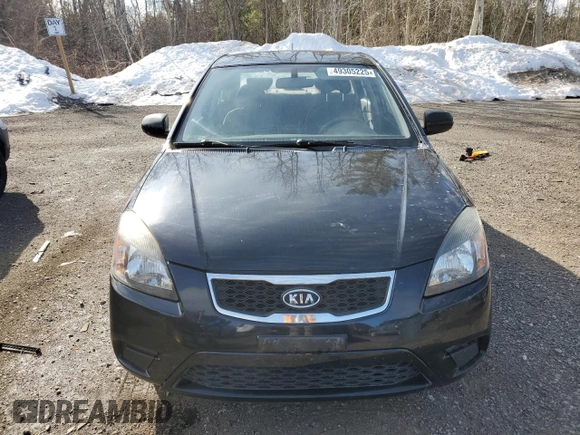 2011 Kia Rio with VIN KNADH4B39B6848061, listed as a Copart auction lot 49305225 with 235,939 mi miles and Clean Title. Bid and sale history available at DreamBid. Image 5.