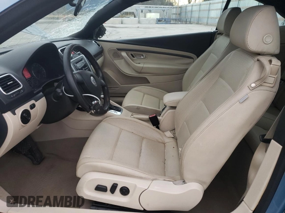 2007 Volkswagen Eos 2.0T with VIN WVWBA71FX7V029519, listed as a Copart auction lot 50248505 with 146,704 mi miles and Salvage Title. Bid and sale history available at DreamBid. Image 7.