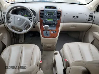 2007 Kia Sedona EX with VIN KNDMB233576140856, listed as a Copart auction lot 66734014 with 153,197 mi miles and Clean Title. Bid and sale history available at carsss.com. Image 8.