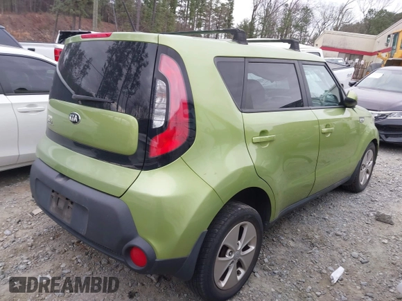 2016 Kia Soul with VIN KNDJN2A29G7871031, listed as a IAAI auction lot 41848663 with 96,498 mi miles. Bid and sale history available at carsss.com. Image 4.