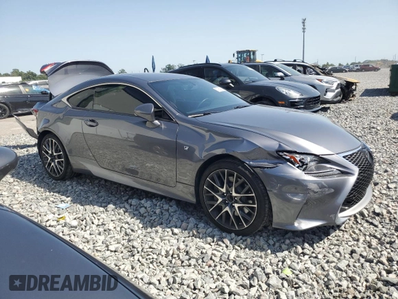 2017 Lexus RC 200t z VIN JTHHA5BC7H5007187, wystawiony jako Copart lot #57385925 z przebiegiem 86 316 mil mil oraz Czysty tytuł • Clean title. Historia ofert i sprzedaży dostępna na DreamBid. Obrazek 4.