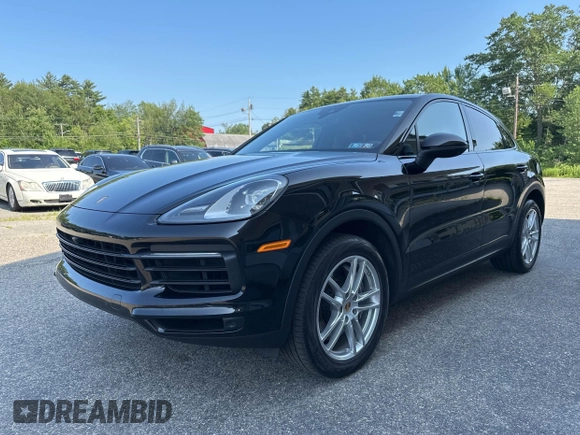 2021 Porsche Cayenne with VIN WP1BA2AY1MDA41949, listed as a IAAI auction lot 42738461 with 109,343 mi miles and . Bid and sale history available at DreamBid. Image 2.