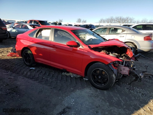 2019 Volkswagen Jetta S with VIN 3VWC57BU5KM180449, listed as a Copart auction lot 45924025 with 0 mi miles and Salvage Title. Bid and sale history available at carsss.com. Image 4.