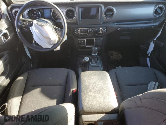 2022 Jeep Wrangler Unlimited Willys with VIN 1C4HJXDM7NW272815, listed as a Copart auction lot 80557734 with Not Provided miles and Clean Title. Bid and sale history available at DreamBid. Image 8.