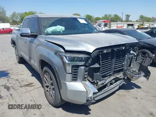 2022 Toyota Tundra 1794 Edition with VIN 5TFMA5AB8NX014903, listed as a IAAI auction lot 41830366 with 42,369 mi miles and . Bid and sale history available at DreamBid. Image 1.