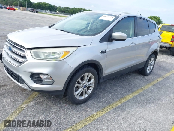 2017 Ford Escape SE with VIN 1FMCU0G90HUC81240, listed as a IAAI auction lot 40607814 with 68,333 mi miles and . Bid and sale history available at DreamBid. Image 17.