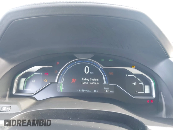 2021 Honda Clarity Touring z VIN JHMZC5F3XMC001253, wystawiony jako IAAI lot #42212102 z przebiegiem 35 649 mil mil oraz . Historia ofert i sprzedaży dostępna na DreamBid. Obrazek 7.